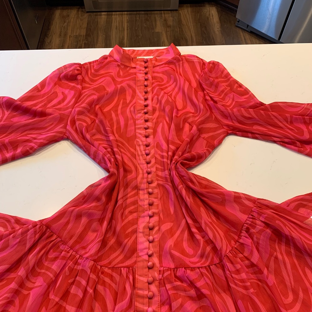 1960’s 1970’s inspired Vintage Dress Adjustable XS–L